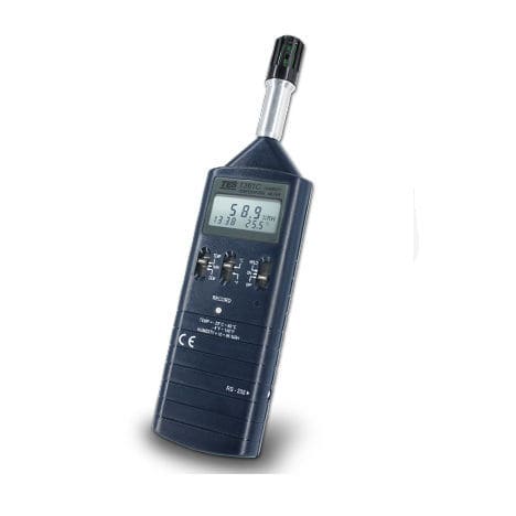 Thermo-hygrometer with LCD display - TES-1361C - TES Electrical Electronic Corp. - hand-held / compact / temperature