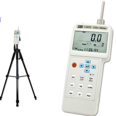 Indoor air quality meter - TES-1385 series - TES Electrical Electronic Corp. - with data logger