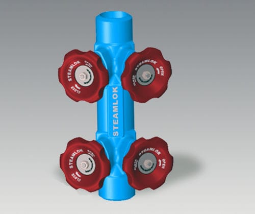 Multi-channel manifold - SLM-35 - Steam Equipments - forged steel / pneumatic