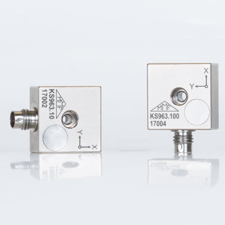 Triaxial accelerometer - KS963B10 - Metra Mess- und Frequenztechnik in Radebeul e.K. - IEPE / shear / ICP