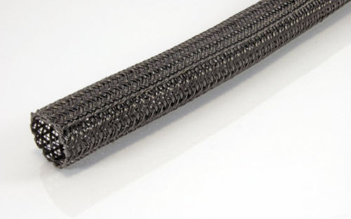 Braided sleeve - MF6 series - Moltec International - for hoses / for electrical cables / fabric