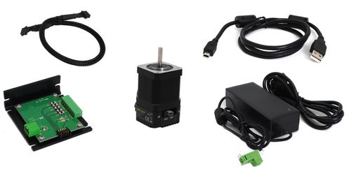 Stepper motor developer's kit - USB | EVK-J-SA - Arcus Technology
