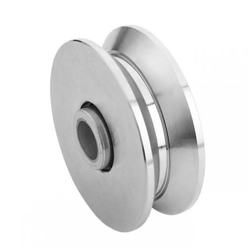 Sliding door wheel type roller - Estampaciones EBRO, S.L. - guide / steel / V-profile rail