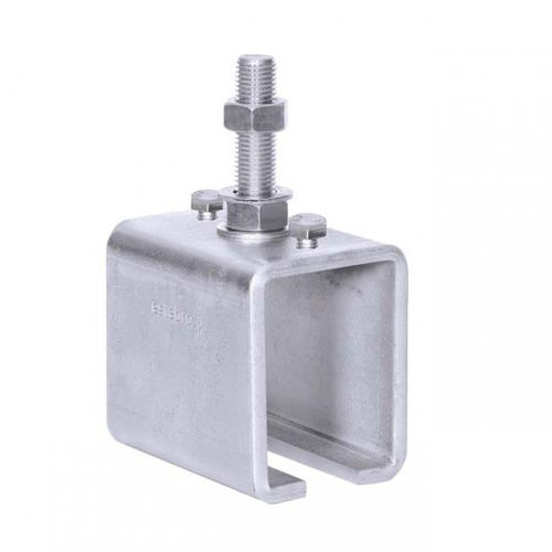 Rail support - U-70 - Estampaciones EBRO, S.L. - galvanised steel / adjustable / lifting