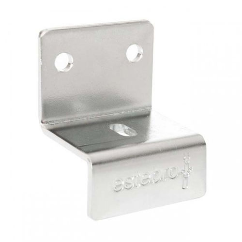 Aluminum profile fastening bracket - U-30 - Estampaciones EBRO, S.L. - steel / 90° / fixed