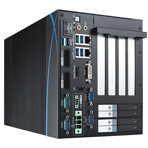 Fanless computer - RCX-1000 - Vecow Co., Ltd. - embedded / wall-mounted / Intel® Xeon