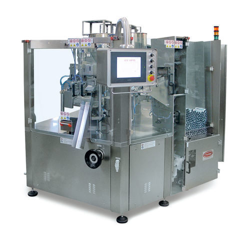 Automatic filling machine - P300 - TGM TECNOMACHINES - for tubes / for liquids / for viscous products