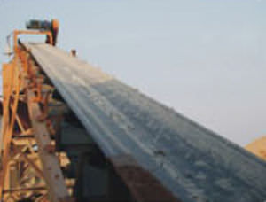 Polyester conveyor belt - Challenge Power Transmission Plc - chevron / industrial / high-resistance