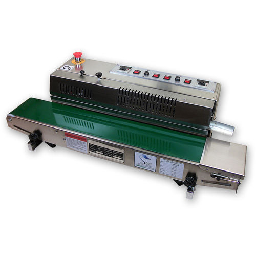 Continuous heat sealer - CH20IP - D.S.E SORET - semi-automatic / sachet / with printer