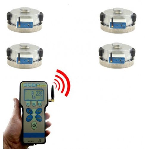 Compression load cell - SENSEL MEASUREMENT - pancake type / digital / for hopper