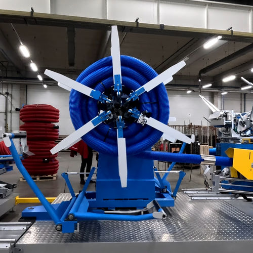 Coil coiler - ED160x3_DC_EF - MECASOFT - tube / automatic / with length measuring device