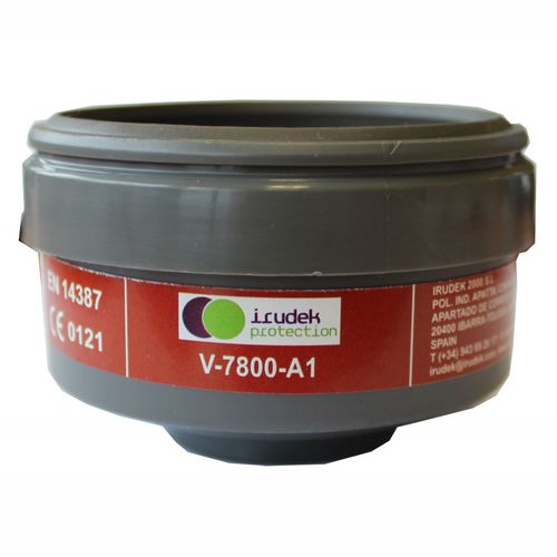 Air filter - 7800 A1 - IRUDEK 2000 S.L. - cartridge / respirator