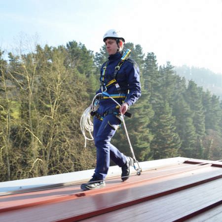 Horizontal lifeline - CHECKLINE II - IRUDEK 2000 S.L. - suspended