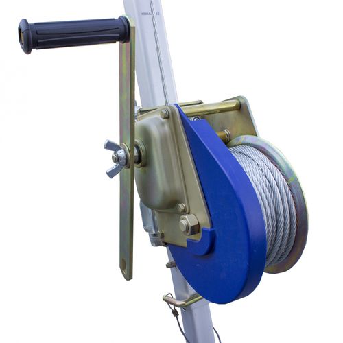 Manual winch - SEKURALT TRN1 - IRUDEK 2000 S.L. - wire rope / gear