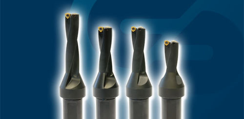 Indexable insert drill bit - SAU TOOL S.p.A. - multi-purpose / carbide / twist