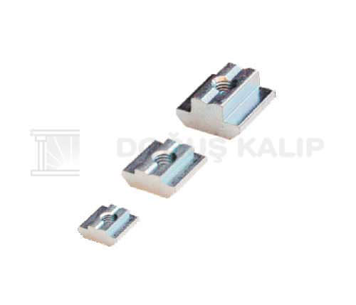 T-shaped nut - S6 | S8 | S10 - Dogus Kalip Metal ve Form San. Dis Tic. Ltd. Sti. - steel / for profile assembly