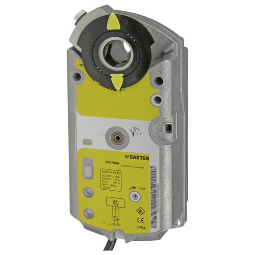 Electric damper actuator - ASF11 series - Fr. Sauter AG - rotary / IP54 / IP42