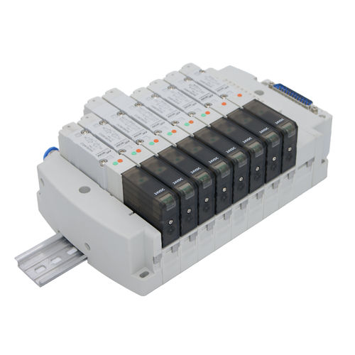 Spool pneumatic directional control valve - VH2 series - A&T Fluid solutions - pneumatically-operated / electrically-operated / 3/2-way