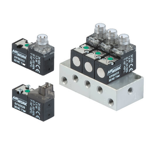 Direct-operated solenoid valve - EP10 - A&T Fluid solutions - 3-way / NC / air