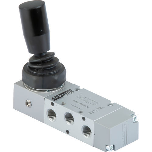 Spool pneumatic directional control valve - VMA2 - A&T Fluid solutions - lever-operated / 3/2-way / 5/2-way