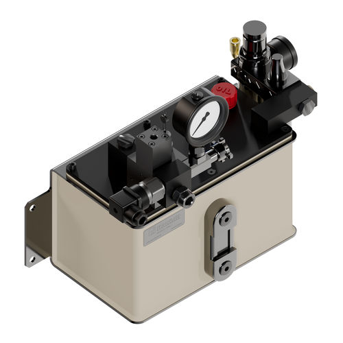 Clamping hydraulic power unit - 5G series - A&T Fluid solutions - air-driven / high-pressure / for cylinders