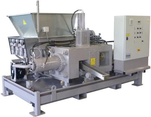Cylindrical briquette briquette press - BrikStar M - Höcker Polytechnik
