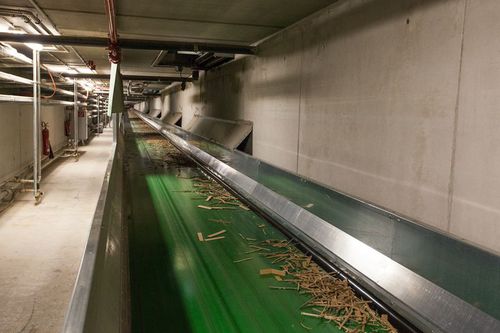 Waste treatment conveyor belt - Höcker Polytechnik