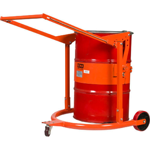 Handling cart - DM-365 - REMA Hollande B.V. - steel / drum / with swivel casters