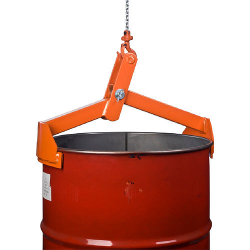 Lifting Clamp Hook Spreader Dedicated Alloy Steel Oil Drum Sheet Metal Clamp for 1000 Lb 30-55 Gallon Barrel Size:E Vertical Drum Clamp Barrel Lift