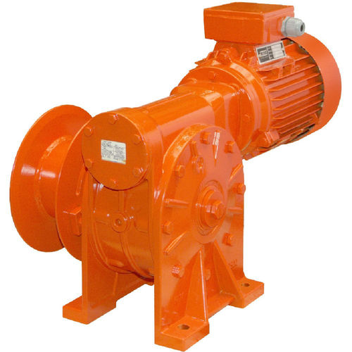 Electric winch - EWL series - REMA Hollande B.V. - wire rope / traction / worm gear