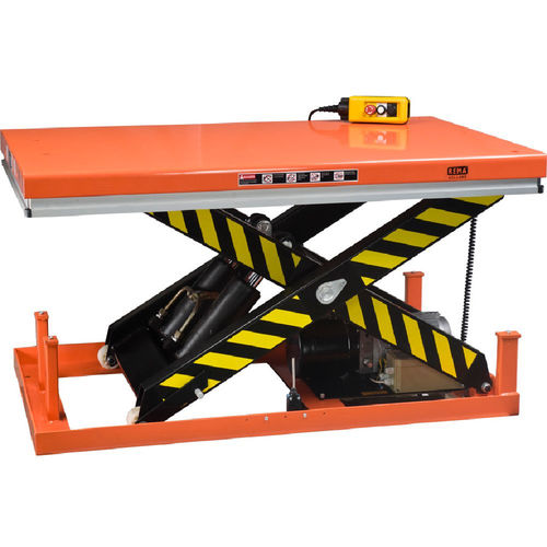 Scissor lift table - HS series - REMA Hollande B.V. - electric / stationary / for heavy loads