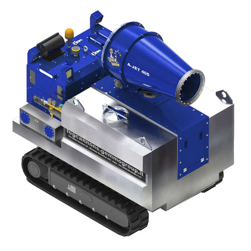 Dust control fog cannon - A-JET 40S - Gemmo Group s.r.l. - temperature control