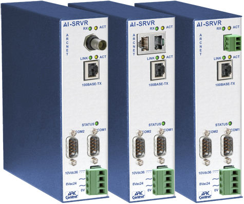 Network server - AI-SRVR series - Contemporary Controls GmbH - DIN rail / Ethernet