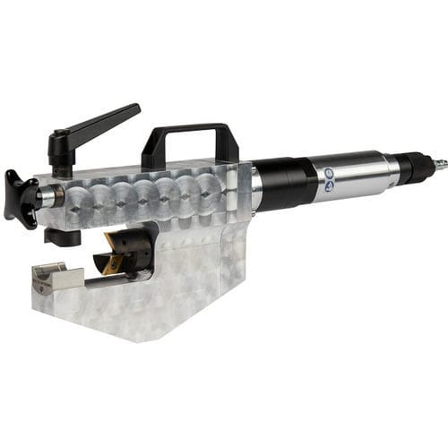 Pneumatic beveling machine - MF2-25 - DWT GmbH - electric / hand-held / pipe