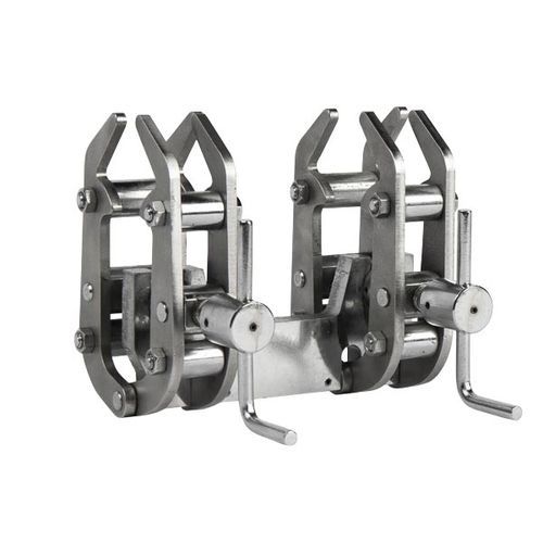 Stainless steel pipe clamp RG35002 series DWT GmbH