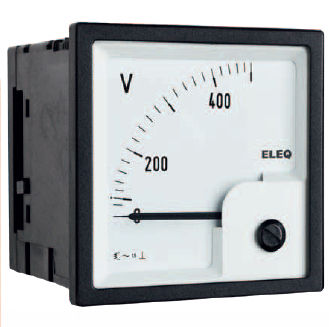 Analog voltmeter - E-line - ELEQ - stationary / AC