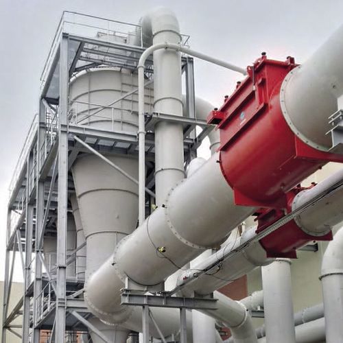 Dry dust extractor - Dieffenbacher - pneumatic / compact / ATEX