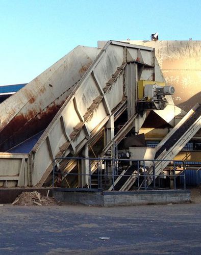 Chain conveyor - Dieffenbacher - trough / transport / loading