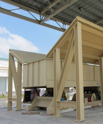 Vibrating conveyor - Dieffenbacher - trough / transport / feeding