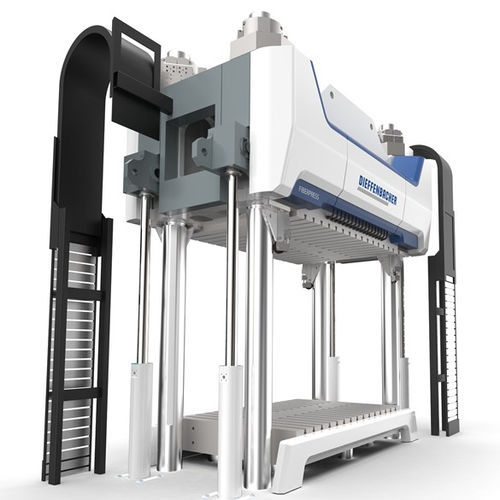Hydraulic press - Fiberpress - Dieffenbacher - bending / assembly / process