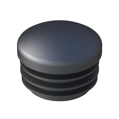 Round plug - LSL - ISC PLASTIC PARTS - finned / male / low-density polyethylene (LDPE)