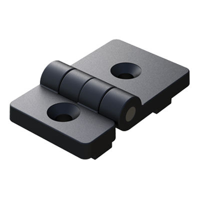 Butt hinge - JTPHA - ISC PLASTIC PARTS - polyamide / screw-in / 270°