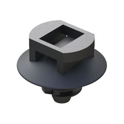 Polyamide cable tie mount - MKCS - ISC PLASTIC PARTS