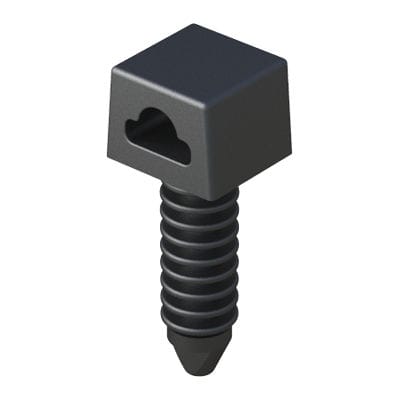 Polyamide cable tie mount - MTPSB - ISC PLASTIC PARTS