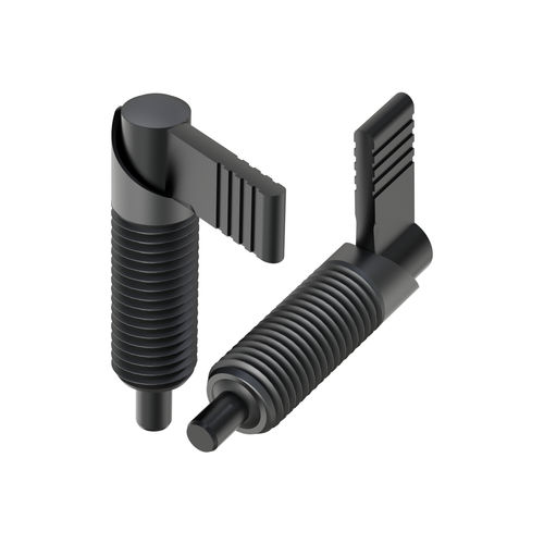 Locking bolt - CAI - ISC PLASTIC PARTS - steel / stainless steel / polyamide