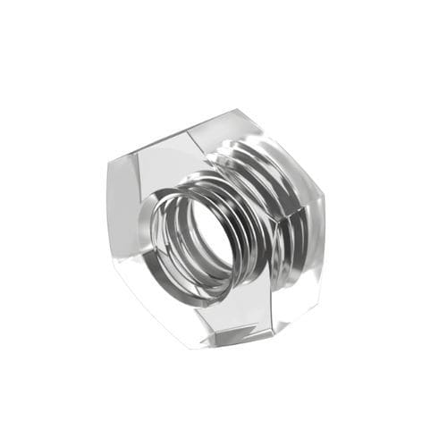 Hexagonal nut - ENB - ISC PLASTIC PARTS - ceramic / PVC / PFA