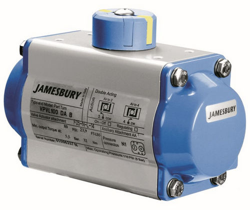 Pneumatic actuator - Valv Powr VPVL series  - Metso Automation - linear / rack-and-pinion / double-acting