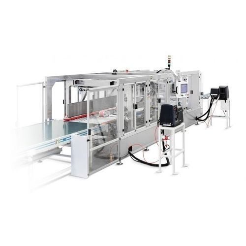 Automatic gluing machine - VARYPACK - Panotec - hot-melt glue / for the packaging industry / cardboard
