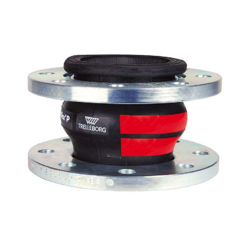 Rubber pipe expansion joint 1562 series SFERACO PTFE / round / flange