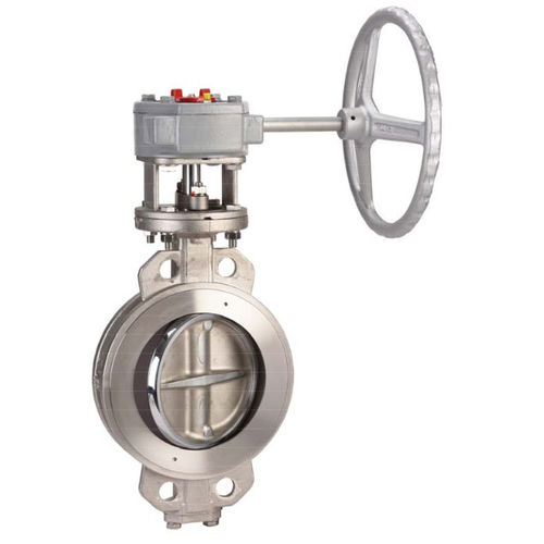 Butterfly valve - 1113 series - SFERACO - with handwheel / wafer / double-offset